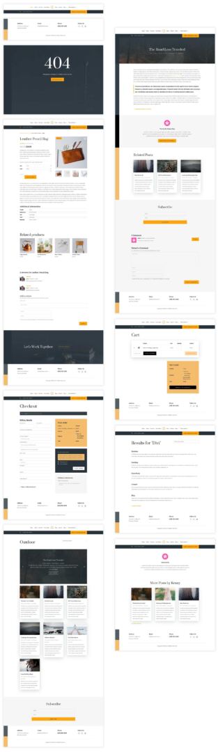 Law Firm theme builder pack