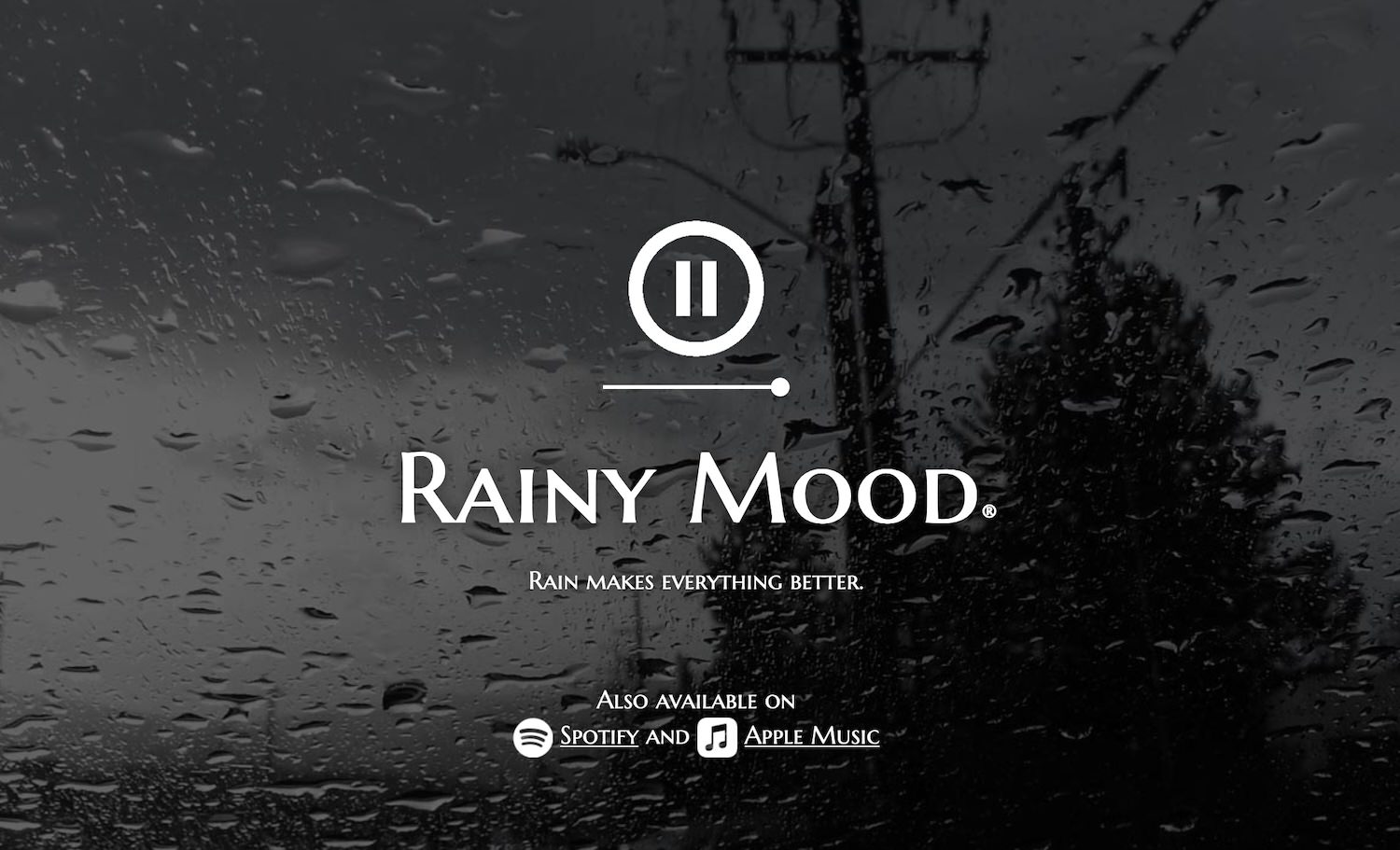 rainy mood