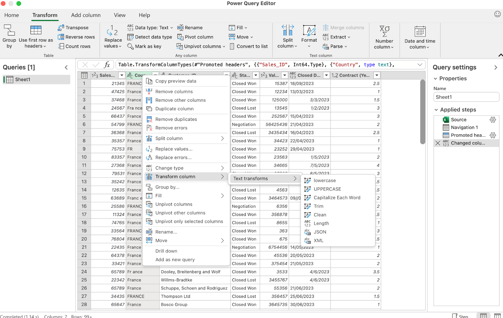 how to use power queries in Excel