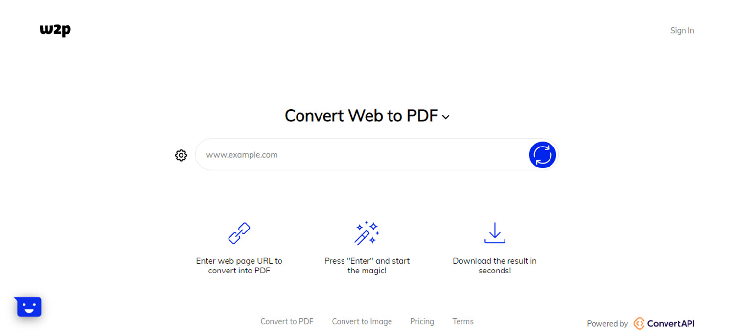 web to pdf