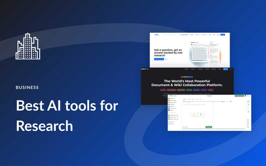 10 Best AI tools for Research in 2024 (Compared)