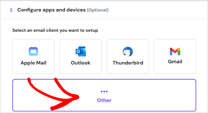 configure apps and devices 