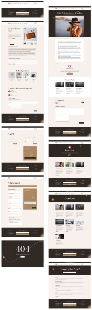 jewelry designer theme builder pack