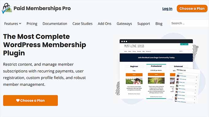 Paid Memberships Pro