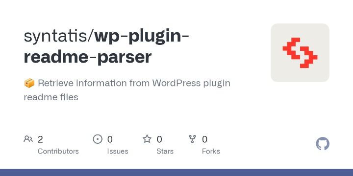 WordPress Plugin Readme Parser UI