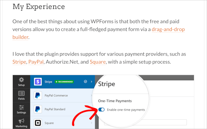 WPForms affiliate review