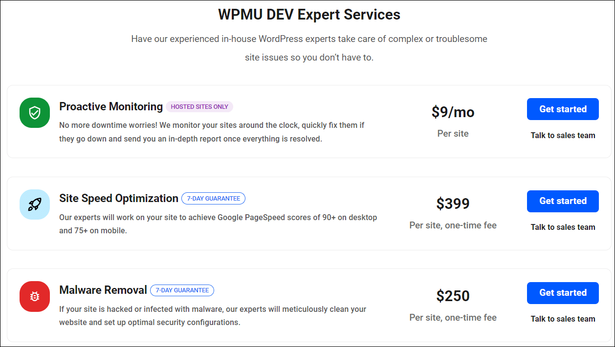 WPMU DEV Expert Services