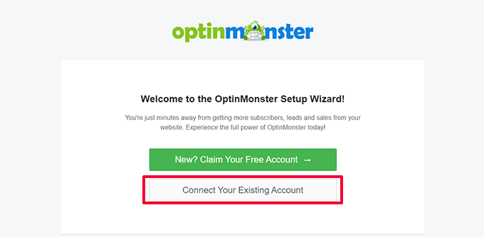 Connect OptinMonster to WordPress