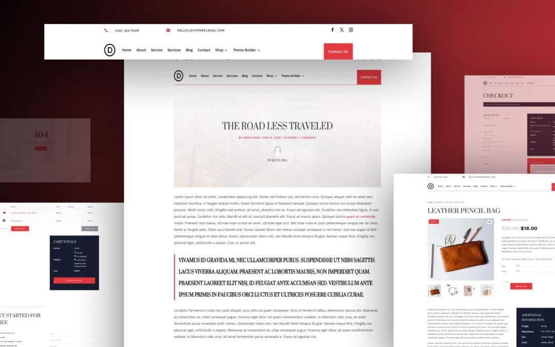 Download a Free Paralegal Theme Builder Pack for Divi