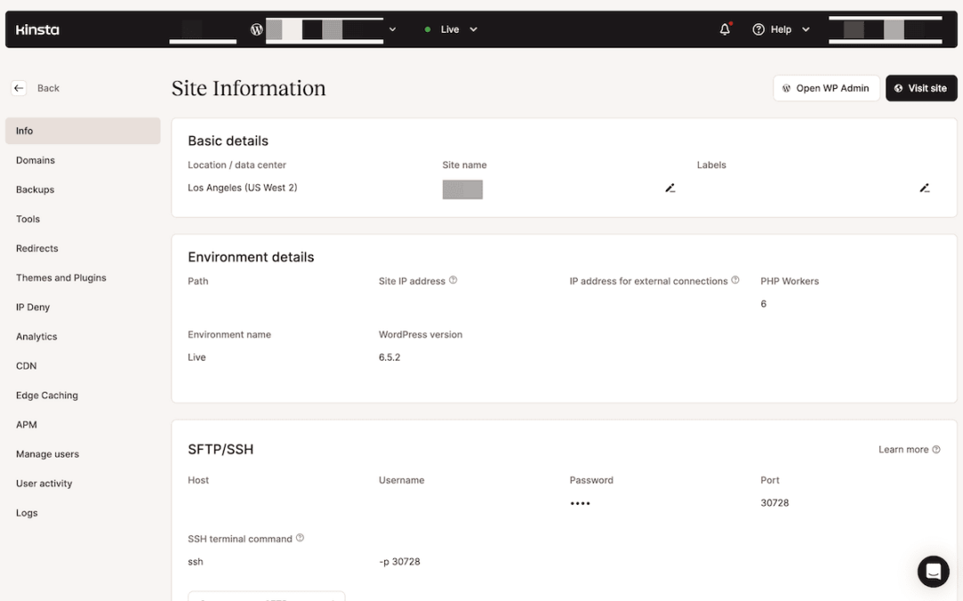 Pushing a WordPress website online thru building the use of Kinsta API endpoints