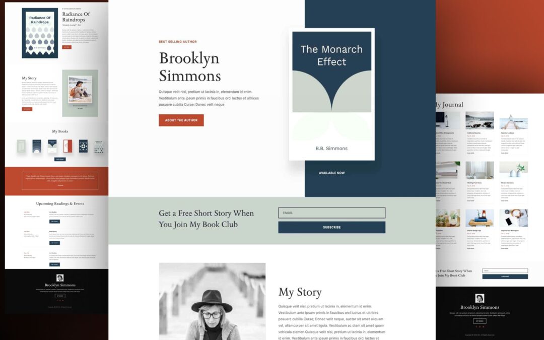 Get a Free Writer Layout Pack For Divi