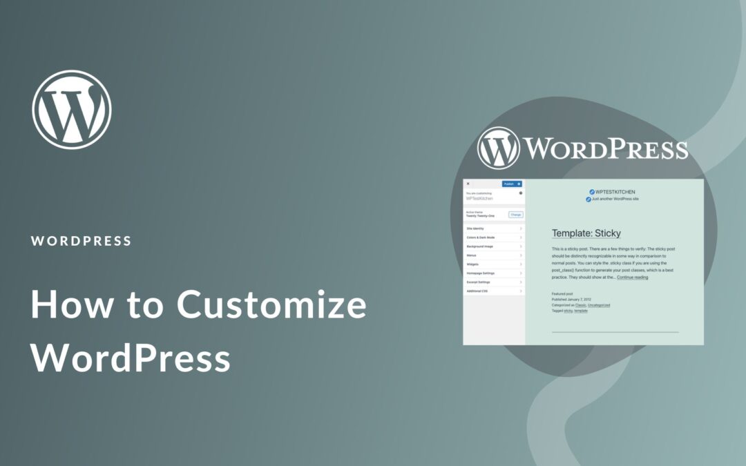 How to Customize WordPress in 2024 (No Coding Required)