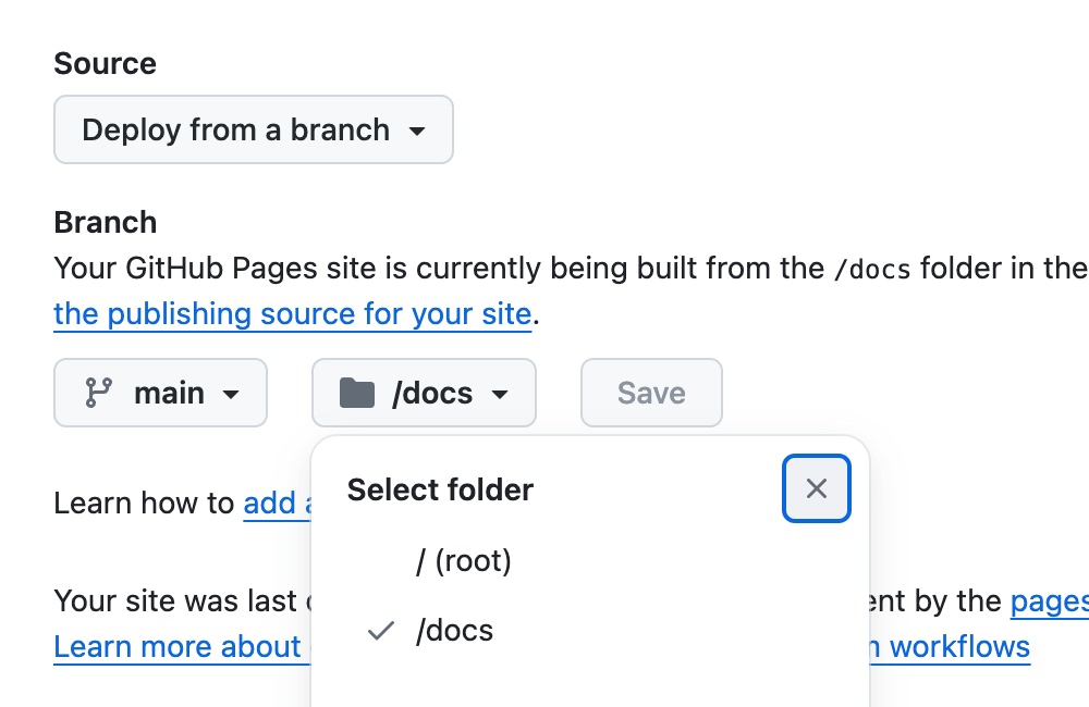 Configuring build and deployment settings