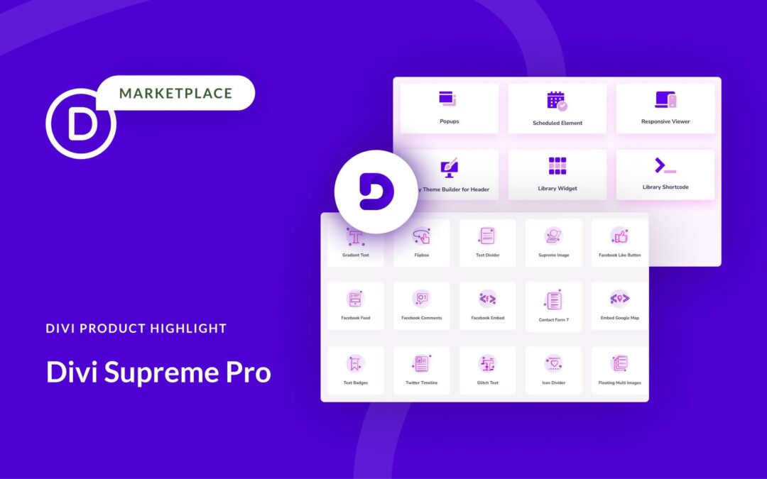 Divi Product Highlight: Divi Supreme Pro