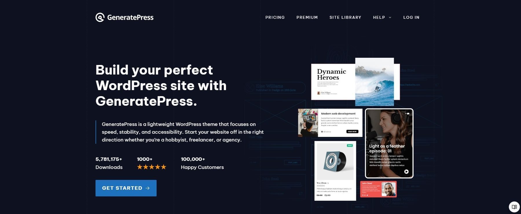 generatepress theme