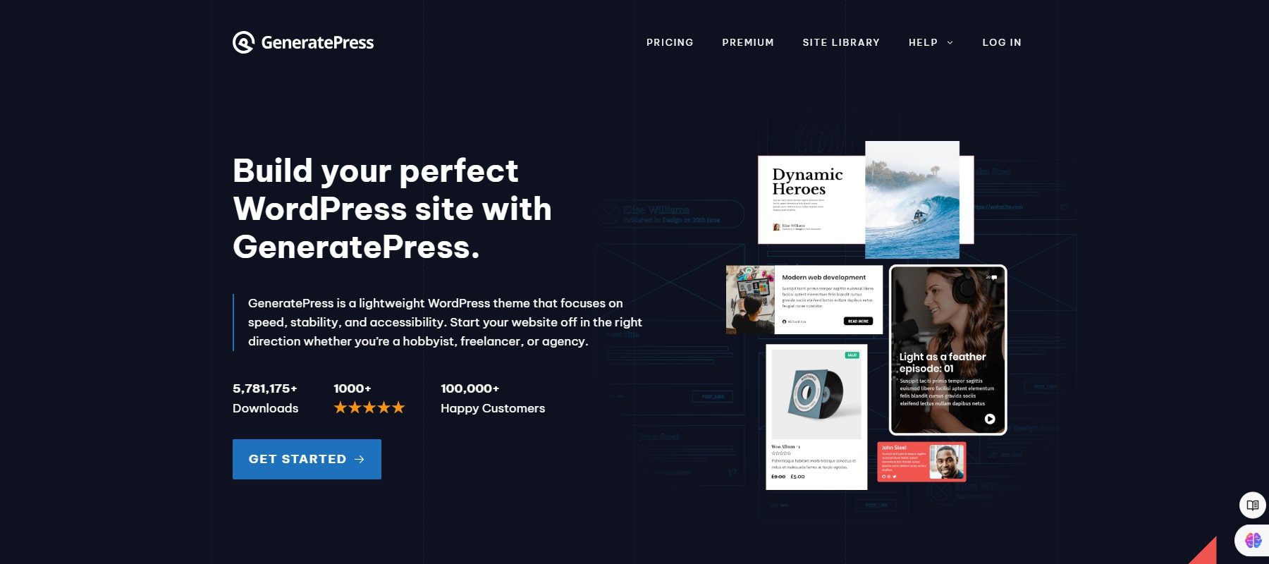 generatepress theme