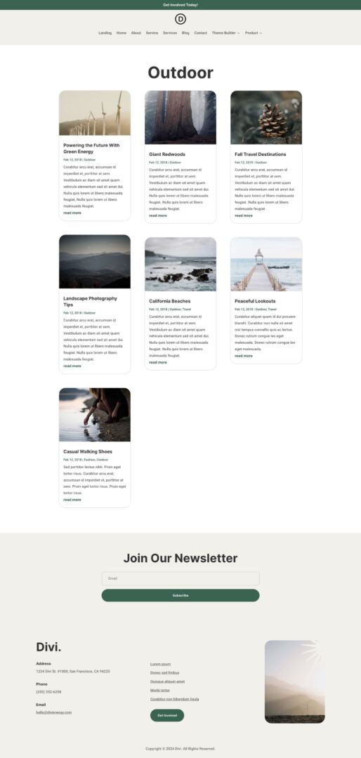 Sustainable Energy Theme Builder Pack