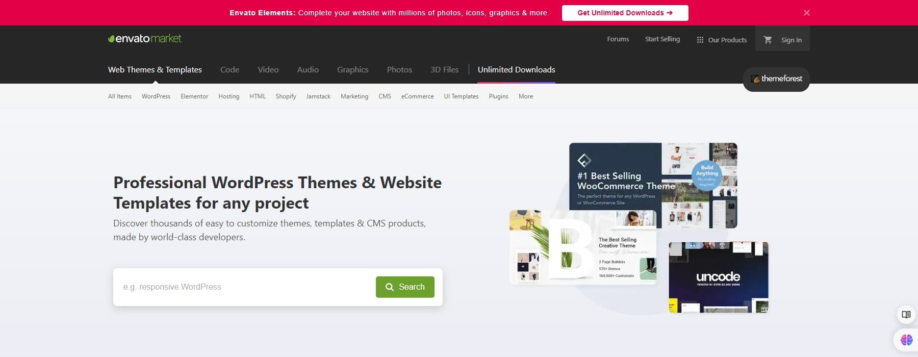 themeforest wordpress themes