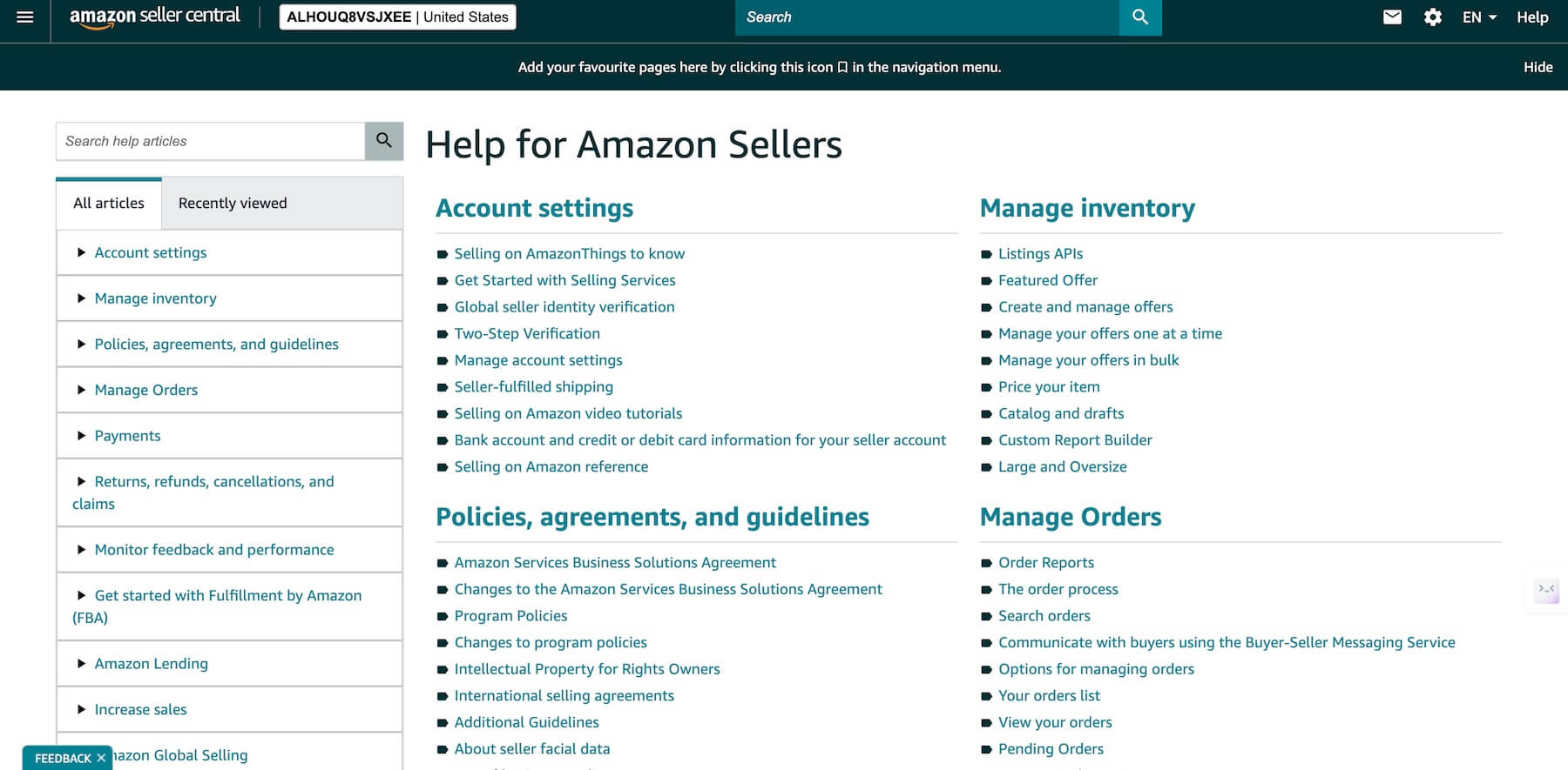 amazon help center