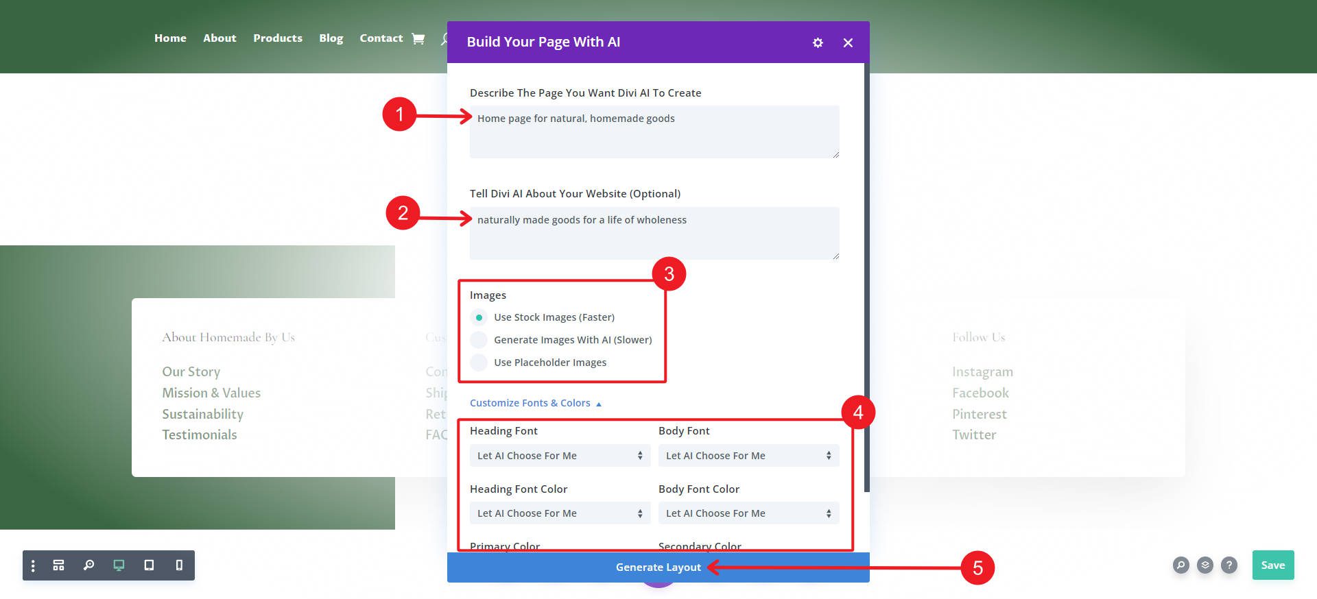 AI Layout Save Styles - Use Styles with Section - Steps 3-7