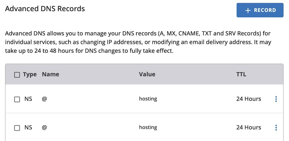 add dns record