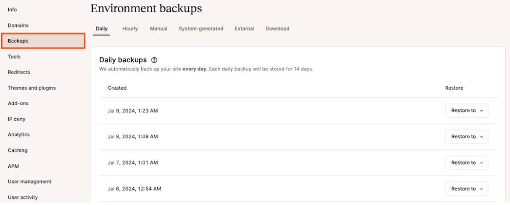 From day by day backups to crisis restoration: your information to Kinsta backup options