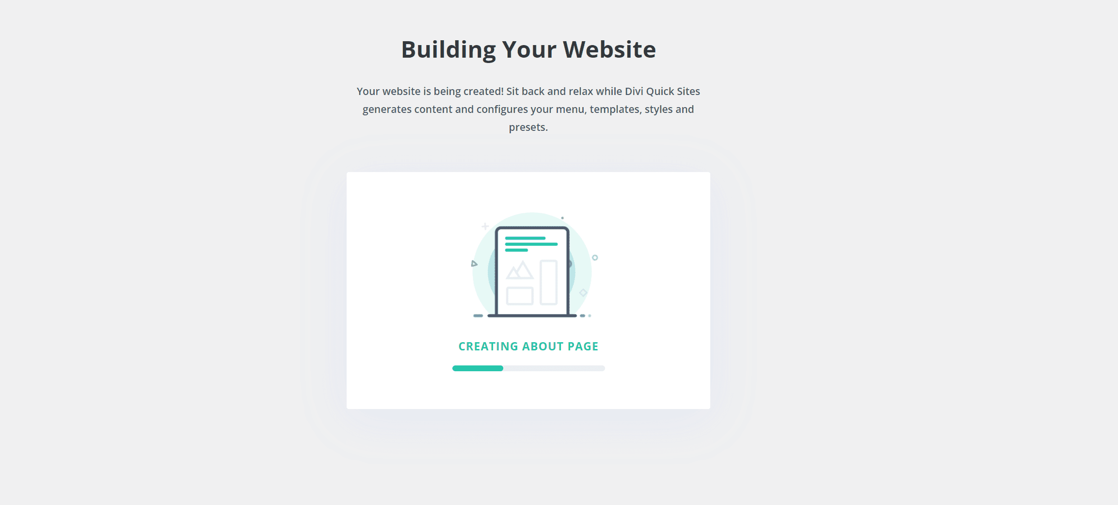 building your site