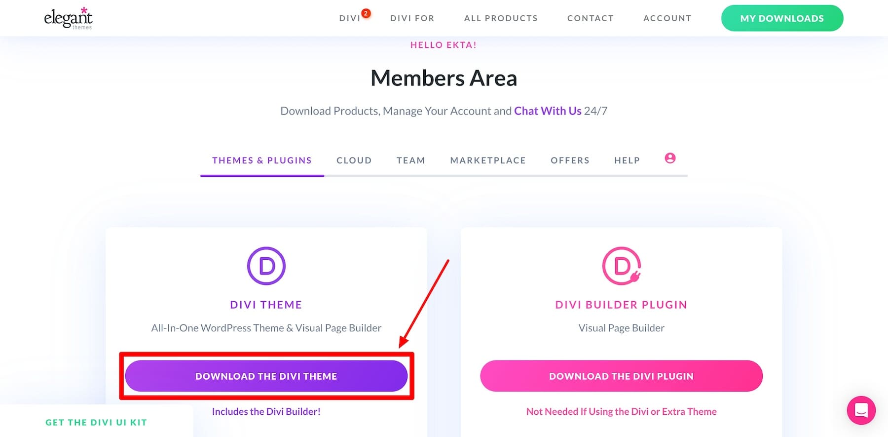 download divi theme zip file