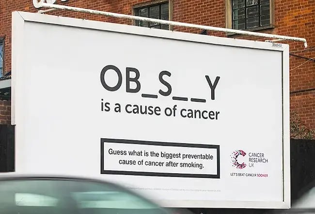 Improve an ad example, cancer causes