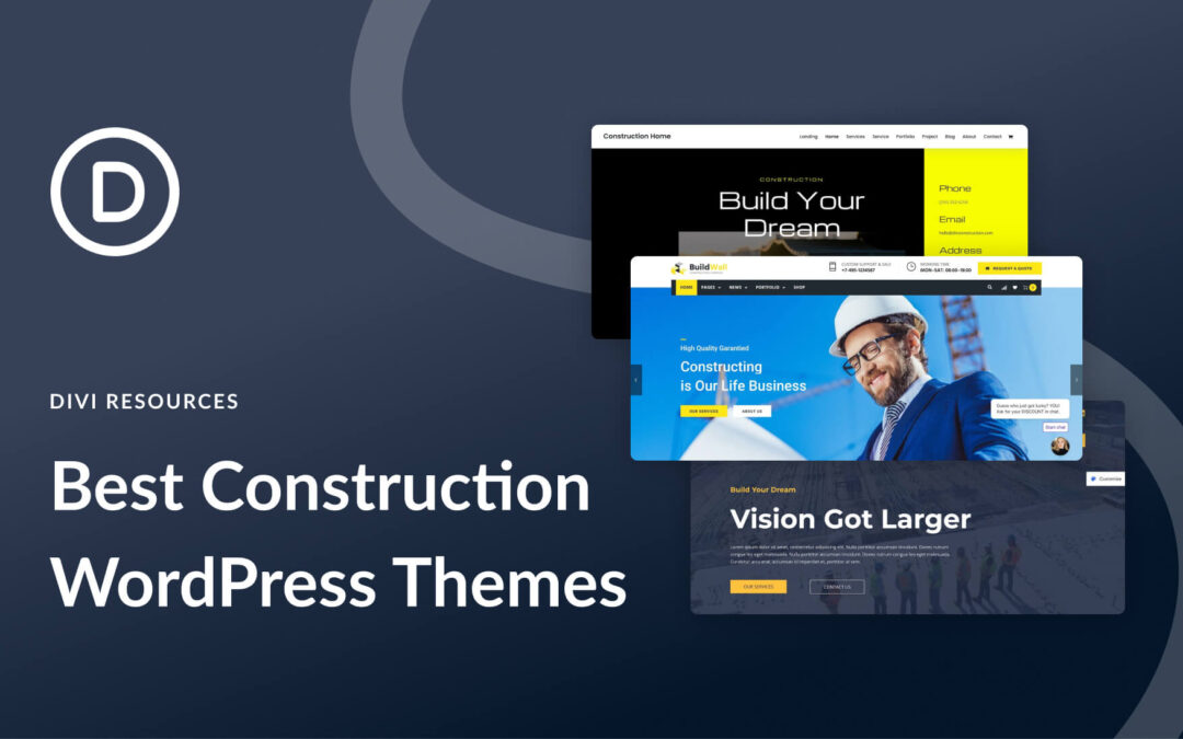 6 Best Construction WordPress Themes for Builders in 2024