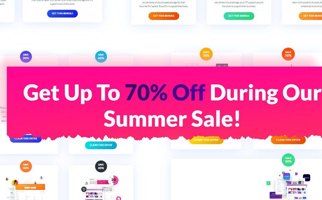 9 Causes To Make investments In Divi Professional All through The Summer time Sale (70% Off)