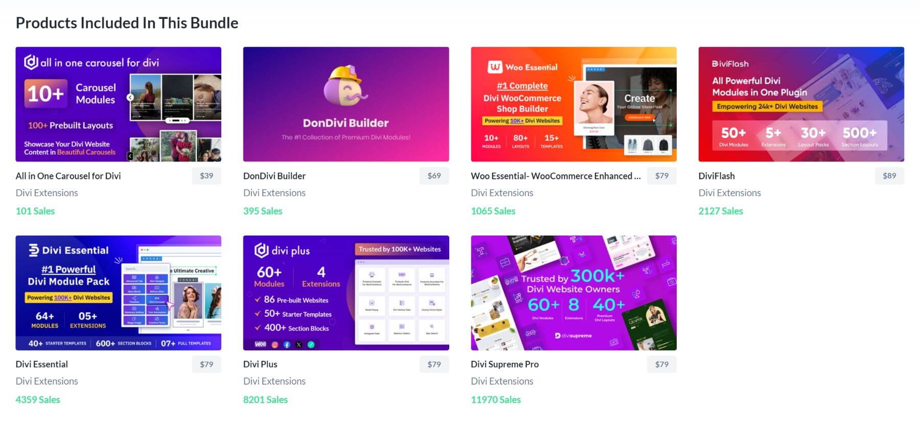 divi module booster bundle