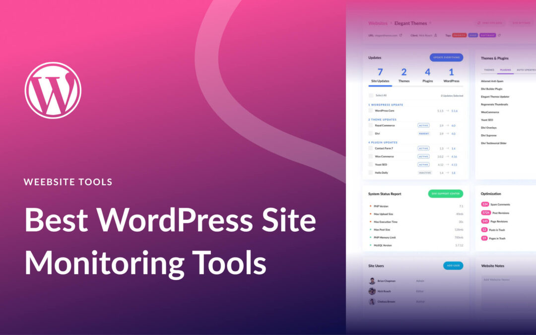 10 Best WordPress Site Monitoring Tools in 2024