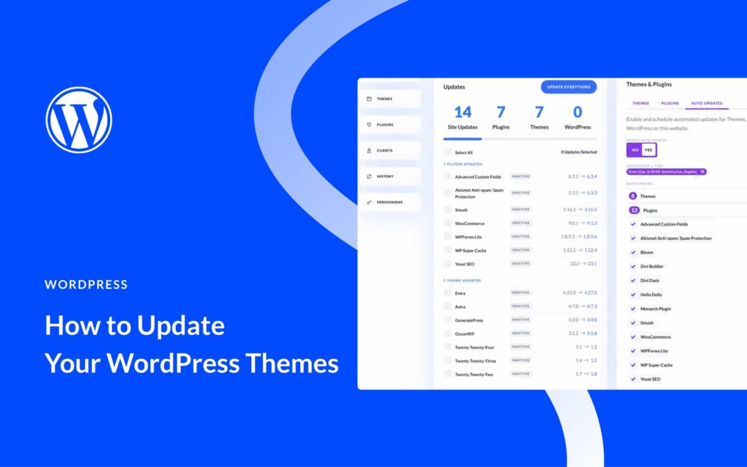 How to Update Your WordPress Themes