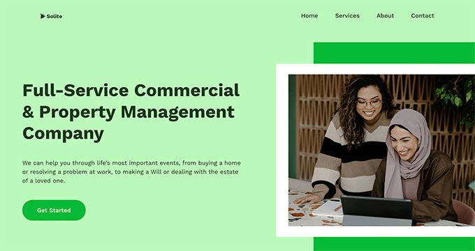 SeedProd Website Builder for Business Theme