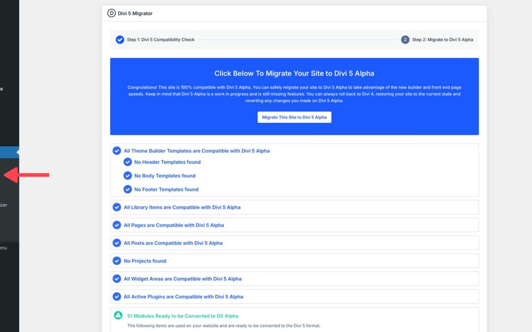 Exploring The Divi 5 Migration Procedure & Backwards Compatibility Gadget