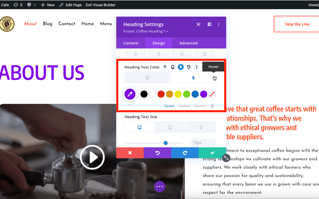 The best way to Grasp Hover Results in Divi 5 (Public Alpha)