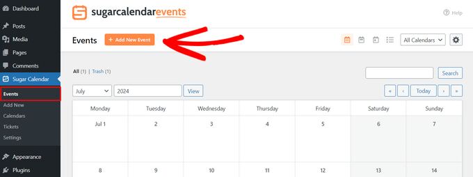 Adding events to your WordPress blog calendar