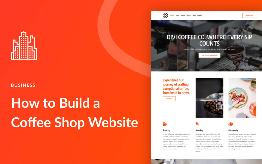 How to Create a Coffee Shop Website (Quick & Easy)