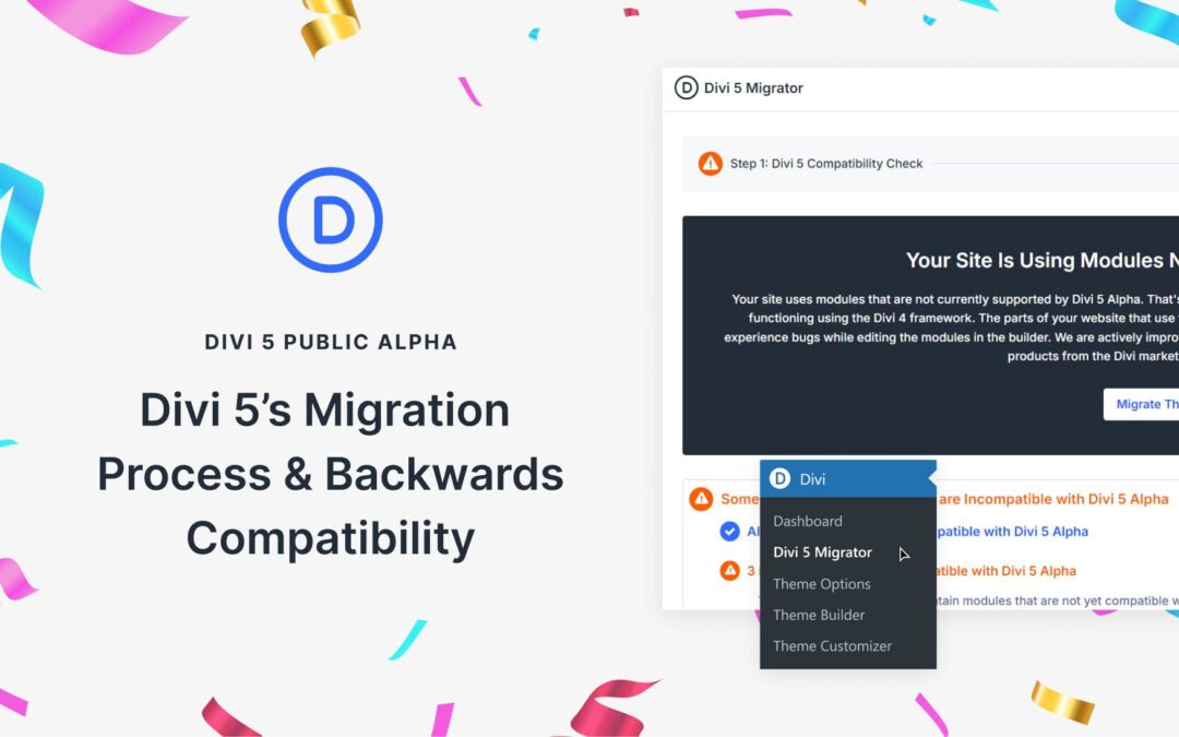 Exploring The Divi 5 Migration Process & Backwards Compatibility System