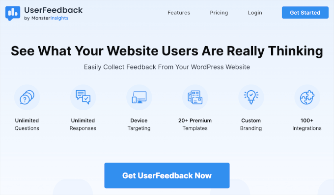 UserFeedback's homepage