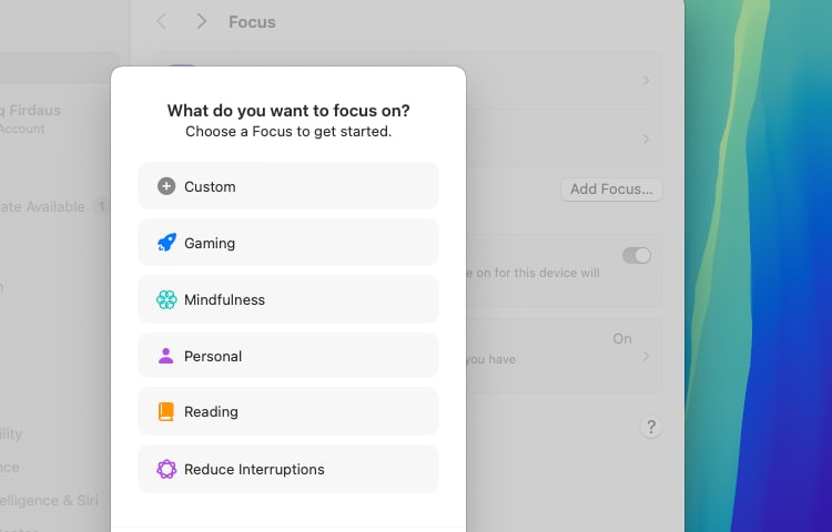 Smart innovation and mute option in macOS notifications