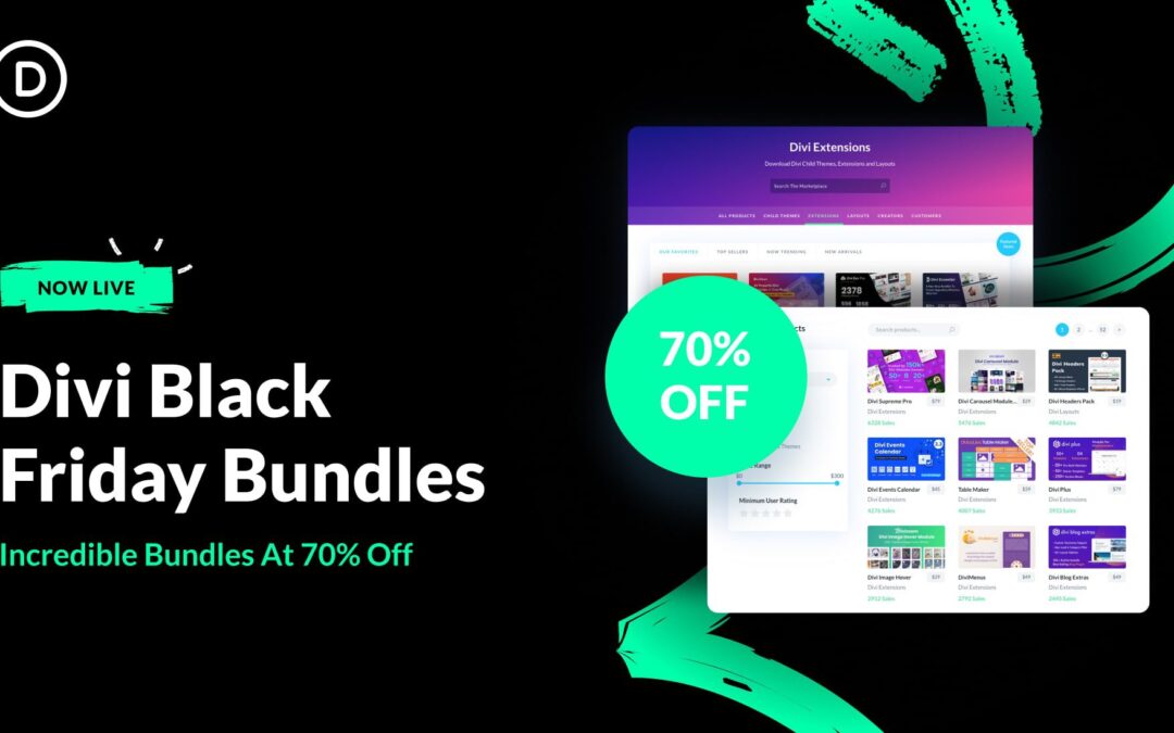 🎁 Grab The Limited-Time Divi Black Friday Bundles: +$1,800 In Savings!