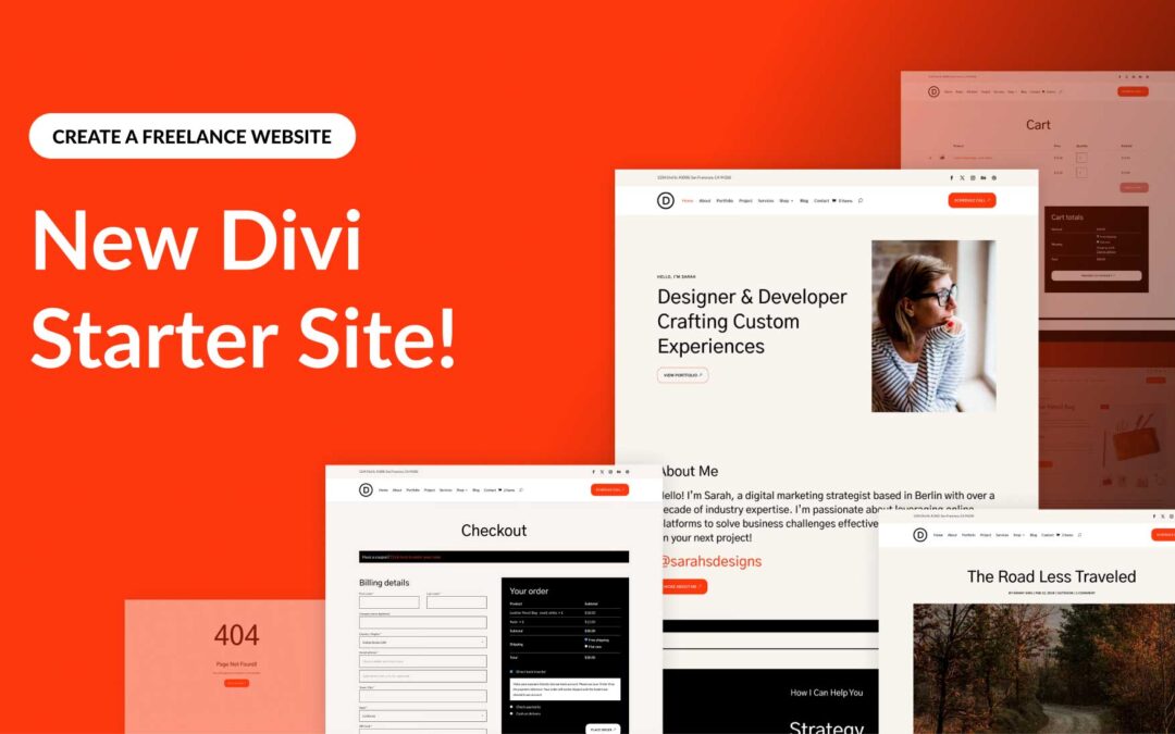 New Starter Site for Freelancers (Quick Install)