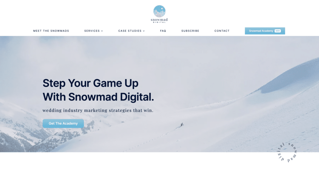 snowmad digital website