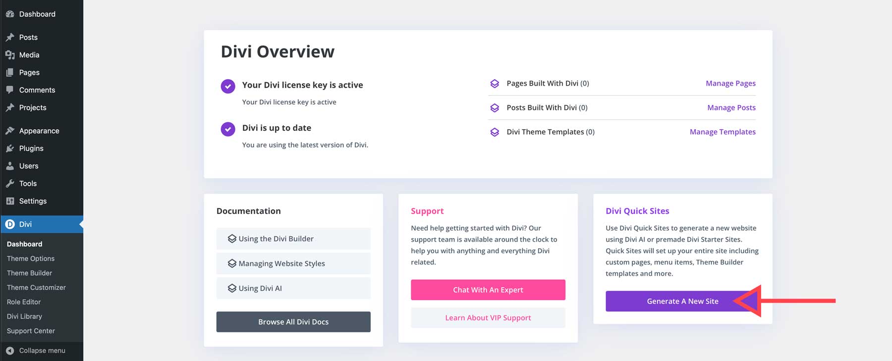 stages of web design