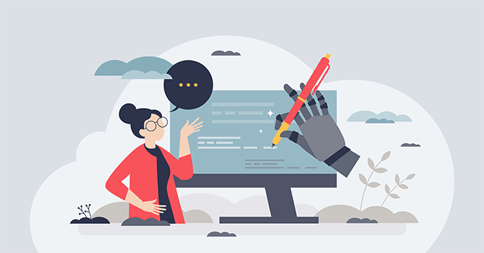 Write content with AI