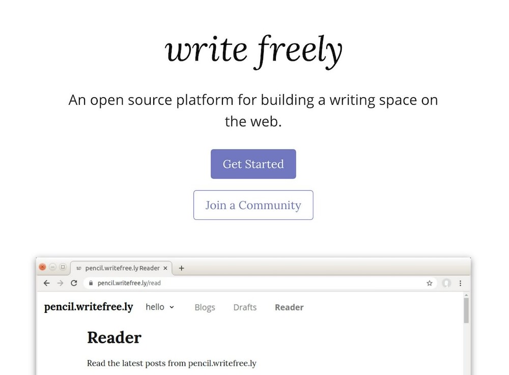 WriteFreely