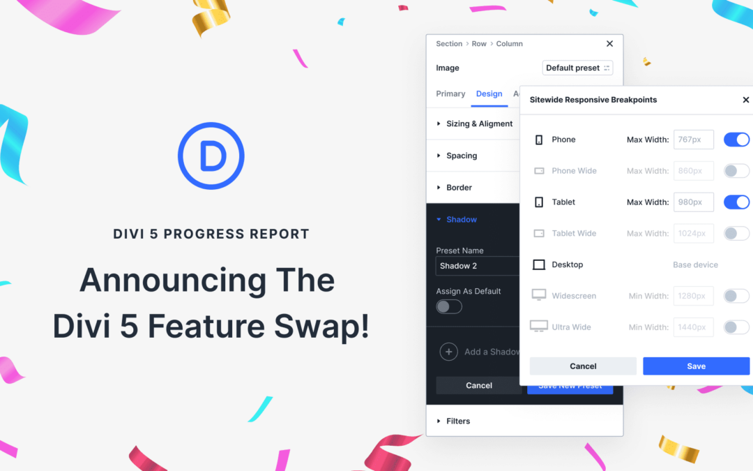 The Divi 5 Feature Swap (Plus 200+ Fixes/Improvements)