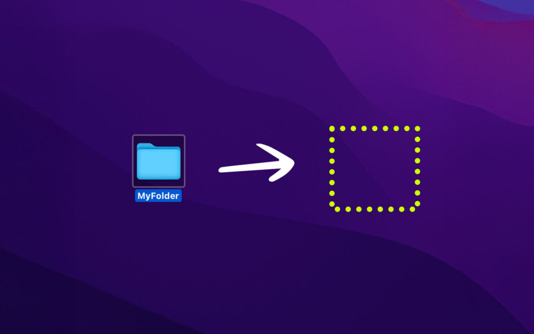 The way to Cover a Folder on Mac